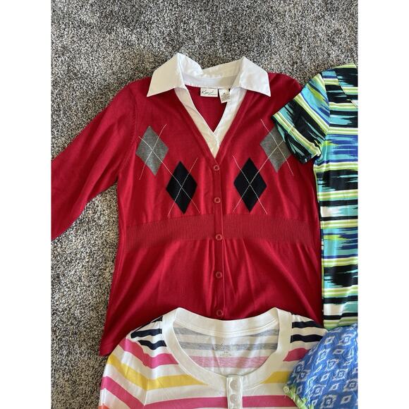 Kim Rogers Women's Size Medium Petite Blouse Lot of 5 NWT - Picture 6 of 11